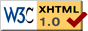 [Valid XHTML 1.0]